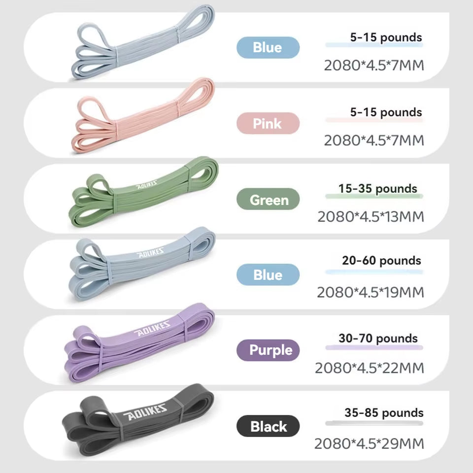 1PCS Resistance Bands for Working Out, Exercise Bands, Workout Bands, Pull up Assistance Bands, Long Heavy Stretch Bands